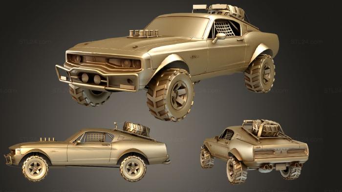 Автомобили и транспорт (Раллийный автомобиль Baha 770, CARS_0682) 3D модель для ЧПУ станка